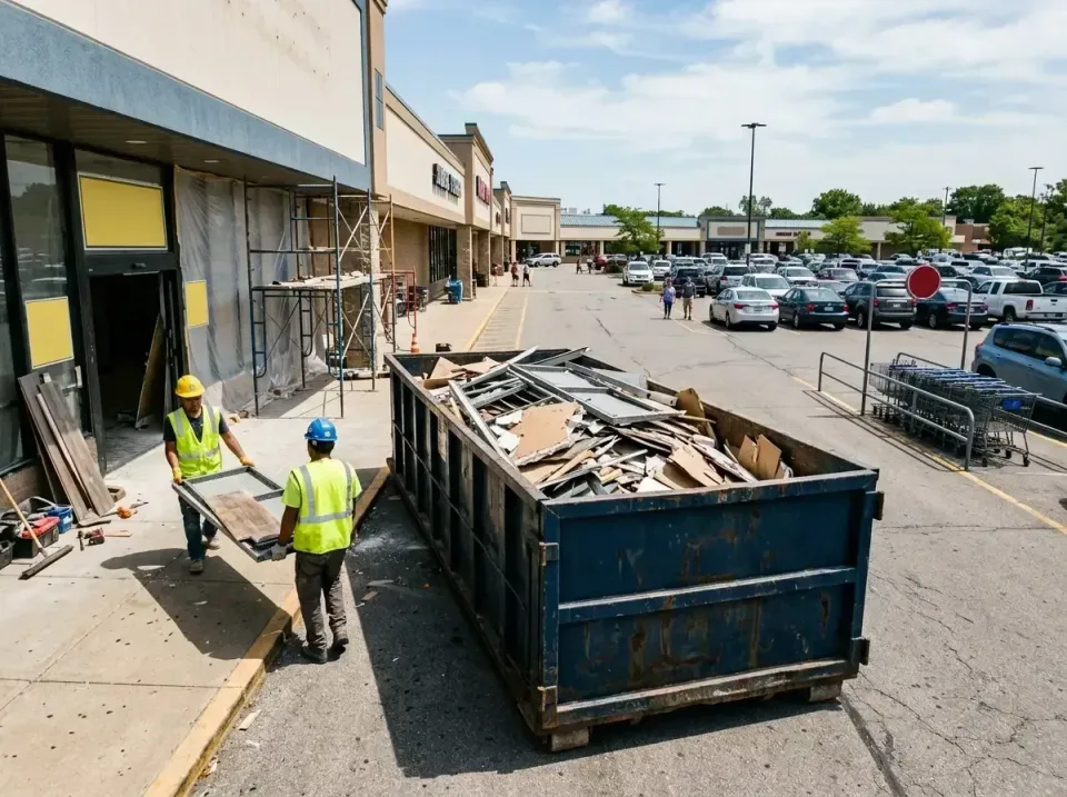 retail-store-renovation-debris-003 — frequently asked questions, Roll-off Dumpster Rentals in Evergreen Park, IL